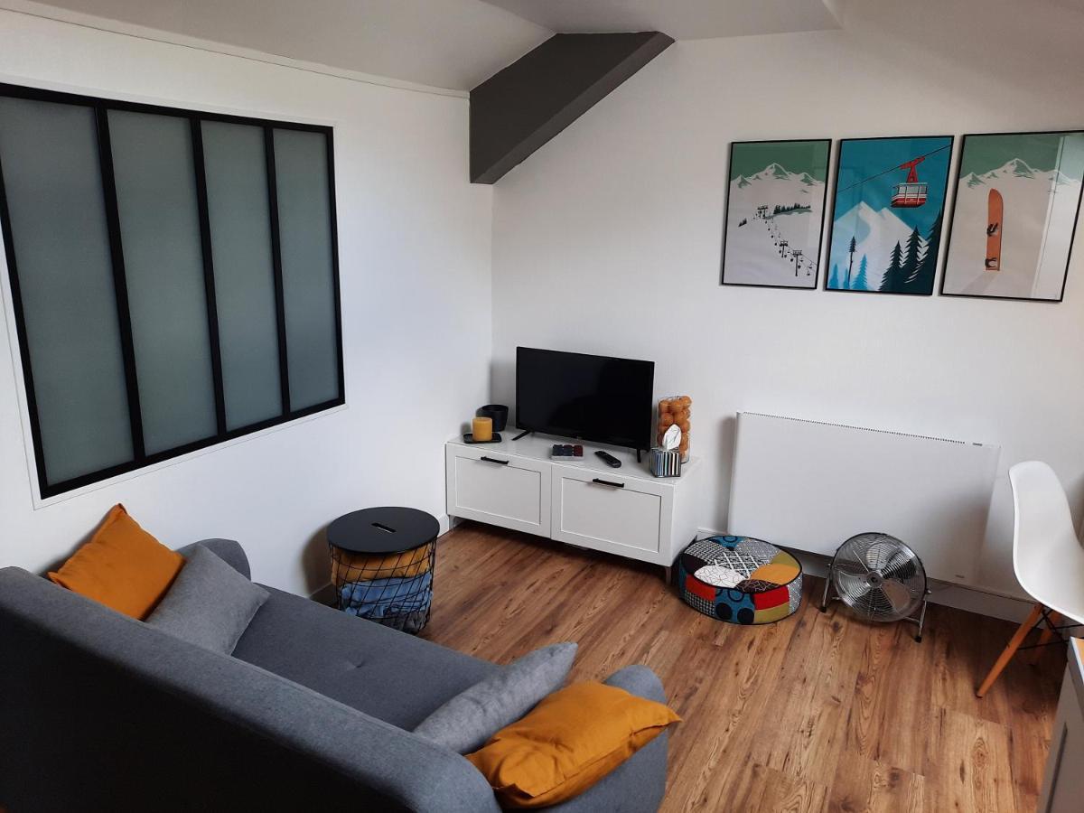 Superbe Appartement Pour 2, Au Coeur De L'Ariege! Ussat Exteriör bild